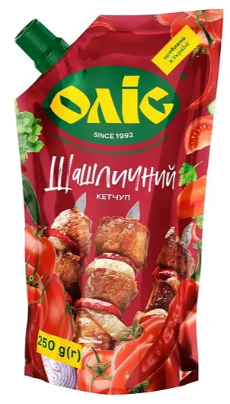 Кетчуп Оліс Шашличний, 250 г